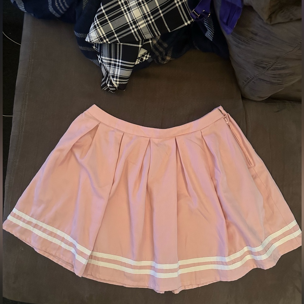 Pink Tennis Skirt